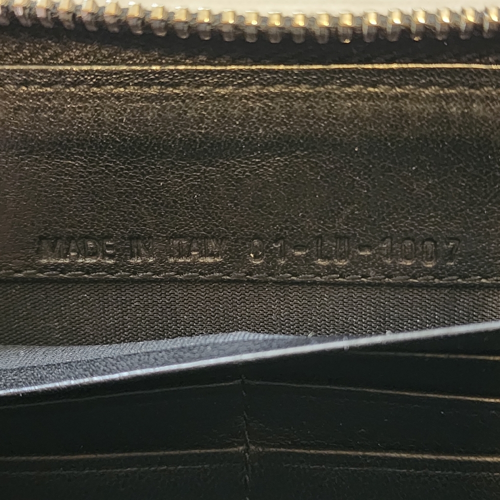 Dior Patent Black Trotter Long Zip Wallet - Picture 9 of 13